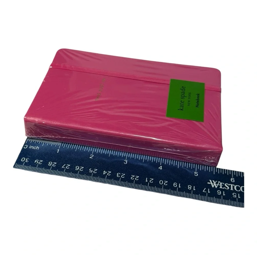 kate spade new york “This Just In” Medium Notebook Pink - NEW